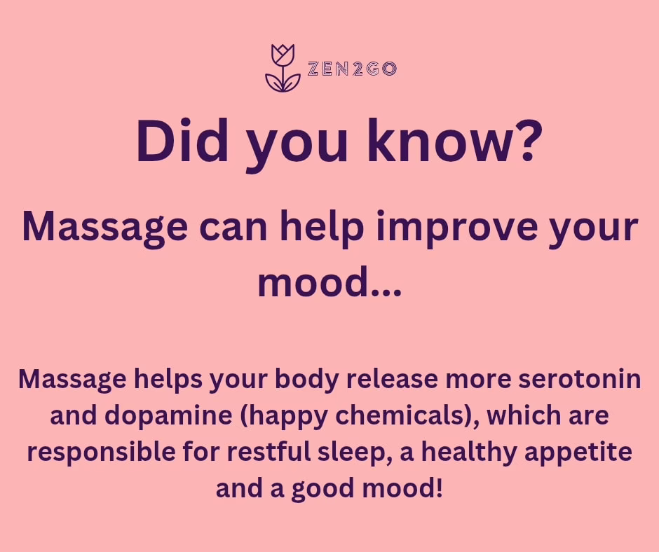 How can massage help your mood?
