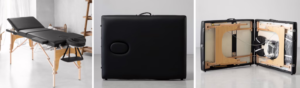 Portable massage table- Wirral's mobile massage therapist