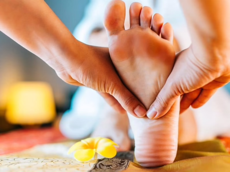 Foot Massage (add-on). Wirral's mobile massage therapist